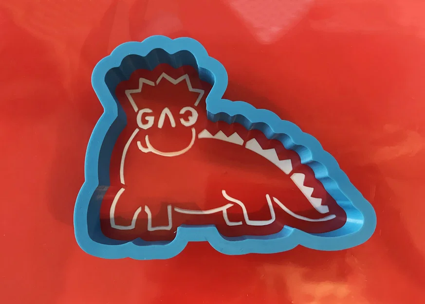 Bộ khuôn cắt bánh quy khủng long (dino) 5 món - Image 6