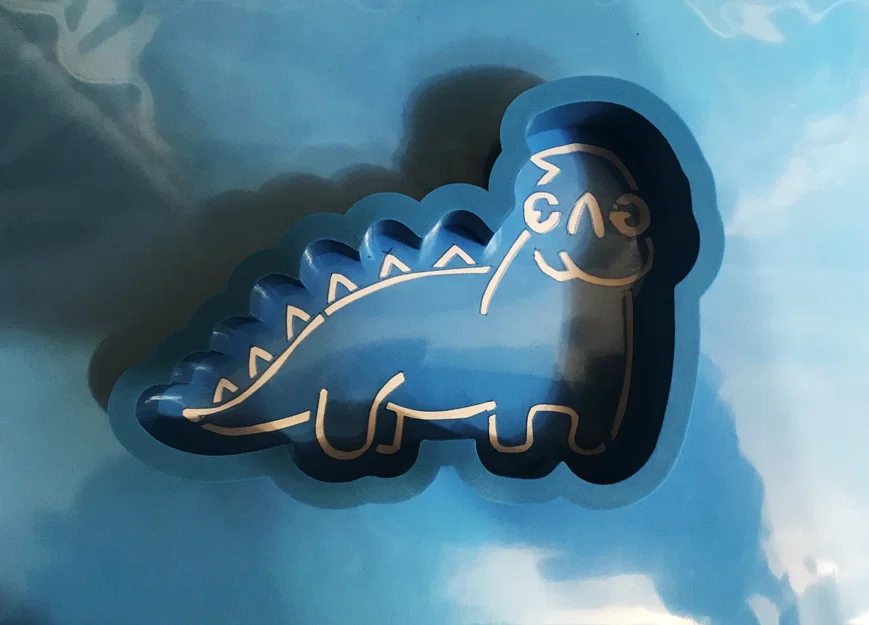 Bộ khuôn cắt bánh quy khủng long (dino) 5 món - Image 10