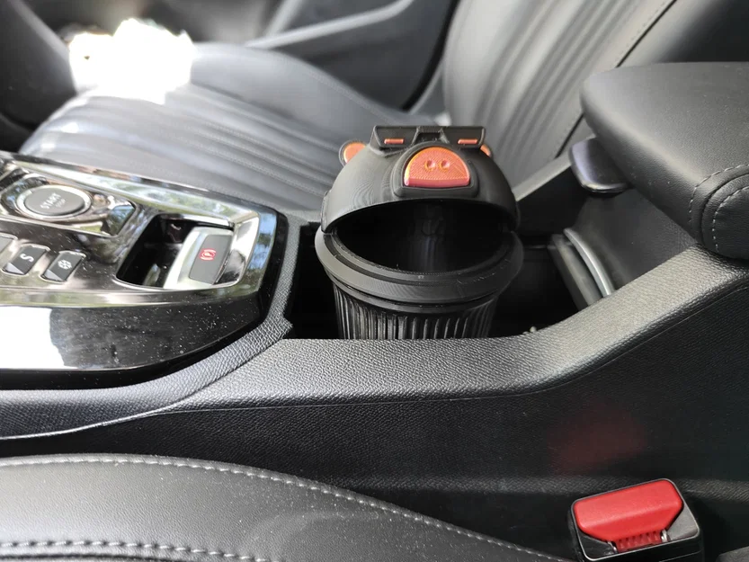 Thùng rác mini cho xe hơi (Car Trash Can) - Image 3