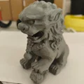 Tượng Sư Tử Đá (Stone Lion) 3D - Mô hình trang trí để bàn cực ngầu - Thumbnail 1