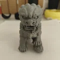 Tượng Sư Tử Đá (Stone Lion) 3D - Mô hình trang trí để bàn cực ngầu - Thumbnail 2
