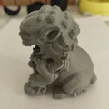Tượng Sư Tử Đá (Stone Lion) 3D - Mô hình trang trí để bàn cực ngầu - Thumbnail 3
