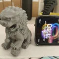 Tượng Sư Tử Đá (Stone Lion) 3D - Mô hình trang trí để bàn cực ngầu - Thumbnail 6