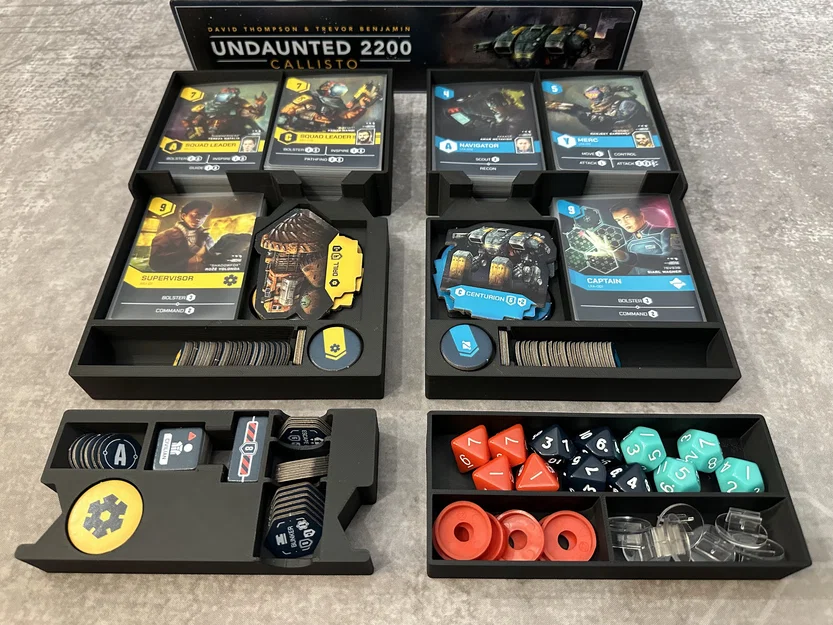 Undaunted 2200: Callisto – Insert khay sắp xếp & hỗ trợ setup nhanh - Image 1