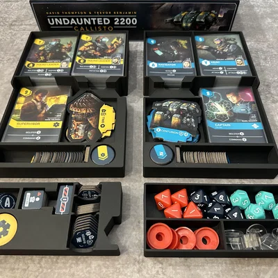 Undaunted 2200: Callisto – Insert khay sắp xếp & hỗ trợ setup nhanh