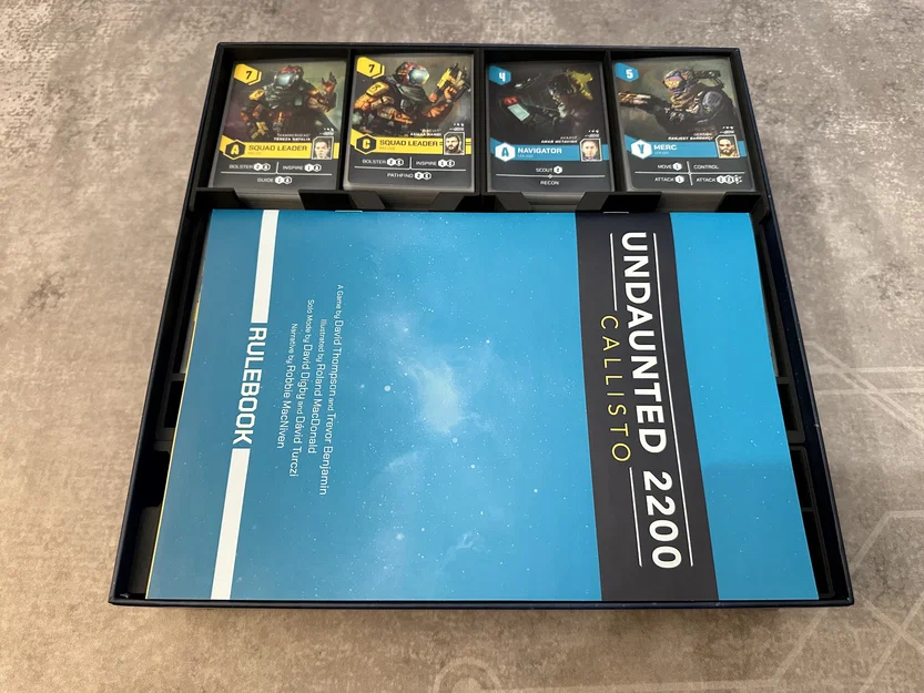 Undaunted 2200: Callisto – Insert khay sắp xếp & hỗ trợ setup nhanh - Image 2