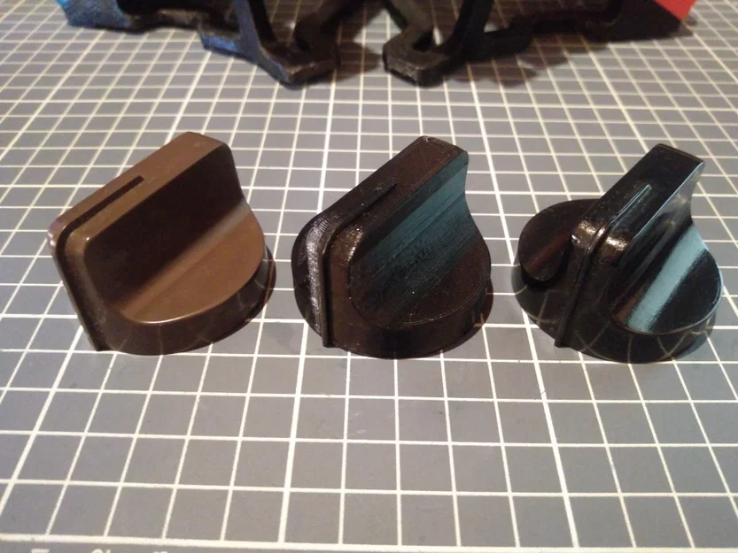 Nút vặn thay thế cho bếp ga GED - Tự in 3D đơn giản và hiệu quả - Image 1