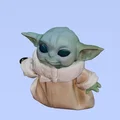 Mô hình 3D Grogu Baby Yoda phong cách Funko Pop trang trí - Thumbnail 3
