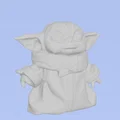 Mô hình 3D Grogu Baby Yoda phong cách Funko Pop trang trí - Thumbnail 4