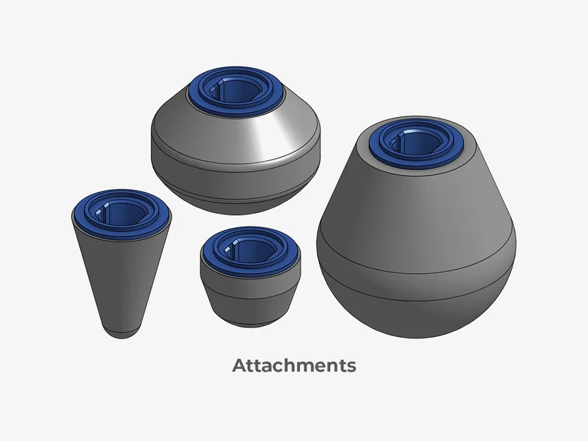 Đầu gắn Theragun (Theragun Attachments) - Image 2