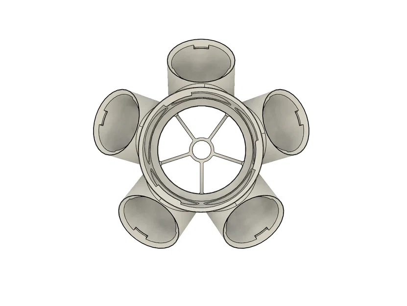 Tháp Thủy Canh Modular (cải tiến chậu & module 5-way) - Image 4