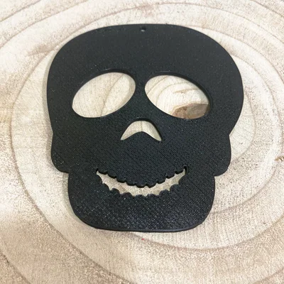 Mô hình đầu lâu Halloween trang trí in 3D độc đáo