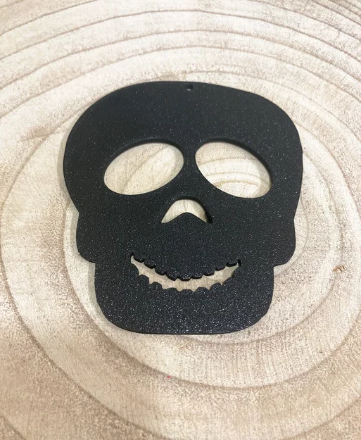 Mô hình đầu lâu Halloween trang trí in 3D độc đáo - Image 2