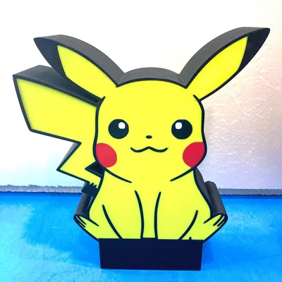 Mô hình đèn ngủ Pikachu in 3D siêu đáng yêu cho góc làm việc
