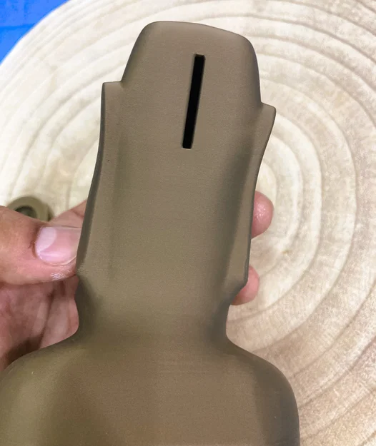 Ống heo tiết kiệm hình tượng Moai (Moai Piggy Bank) in 3D độc đáo - Image 1