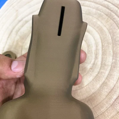 Ống heo tiết kiệm hình tượng Moai (Moai Piggy Bank) in 3D độc đáo
