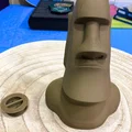 Ống heo tiết kiệm hình tượng Moai (Moai Piggy Bank) in 3D độc đáo - Thumbnail 2