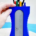 Ống cắm bút 3D hình gọt bút chì độc đáo cho bàn làm việc - Thumbnail 4