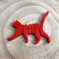 Mô hình mèo cử động linh hoạt (Articulated Cat) in 3D dễ thương - Thumbnail 1