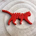 Mô hình mèo cử động linh hoạt (Articulated Cat) in 3D dễ thương - Thumbnail 2