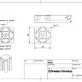 Nắp chụp đầu cho nhôm định hình V-Slot 20x20mm - Thumbnail 4