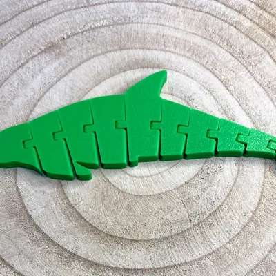 Mô hình cá heo khớp nối 3D linh hoạt (Articulated Dolphin)