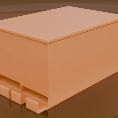 Battery feeder 2.0 – Hộp chứa pin AA/AAA dung lượng lớn có nắp & ramp