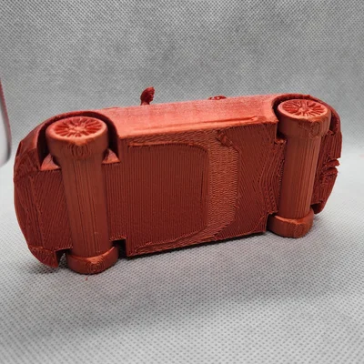 Mô hình Mini Cooper 3D thiết kế tối ưu cho in ấn chất lượng cao