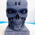 Mô hình 3D ống cắm bút Terminator T-800 siêu ngầu cho bàn làm việc - Thumbnail 1