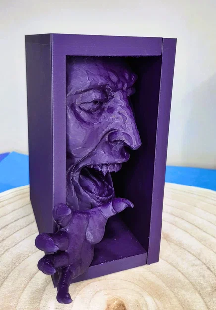 Mô hình trang trí kệ sách Dracula Book Nook in 3D ấn tượng - Image 1