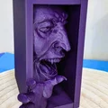 Mô hình trang trí kệ sách Dracula Book Nook in 3D ấn tượng - Thumbnail 1