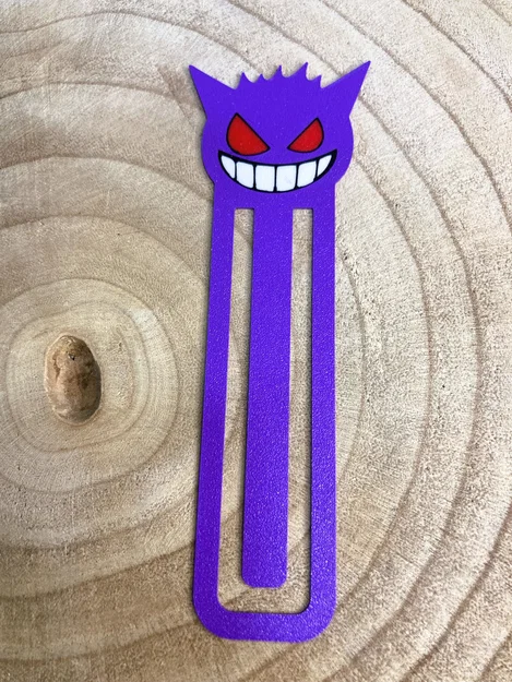 Kẹp sách Gengar Pokemon 3D: Phụ kiện đọc sách cực chất - Image 1