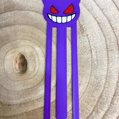 Kẹp sách Gengar Pokemon 3D: Phụ kiện đọc sách cực chất