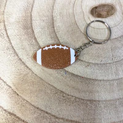 Móc khóa hình quả bóng bầu dục (American Football) in 3D độc đáo