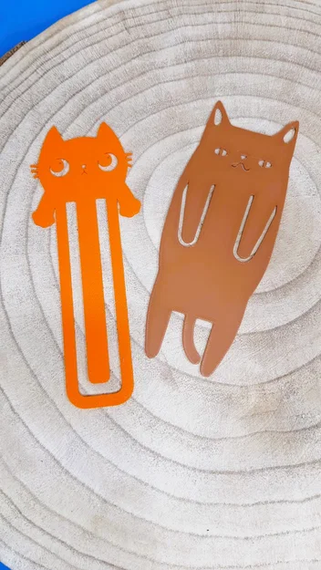 Kẹp sách hình mèo 3D đáng yêu - Phụ kiện đọc sách không thể thiếu - Image 1