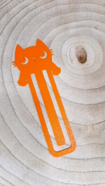 Kẹp sách hình mèo 3D đáng yêu - Phụ kiện đọc sách không thể thiếu - Image 2