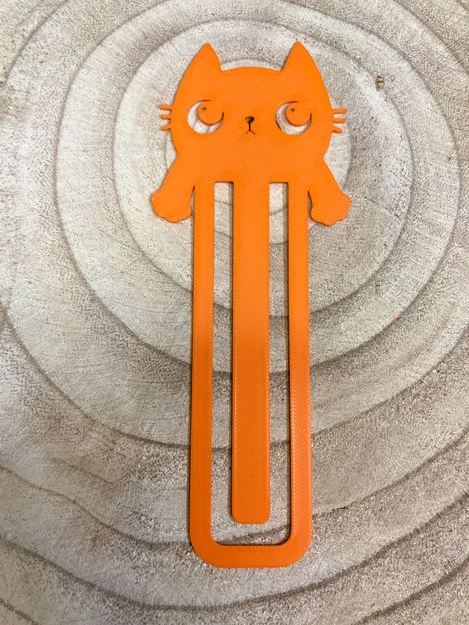 Kẹp sách hình mèo 3D đáng yêu - Phụ kiện đọc sách không thể thiếu - Image 3