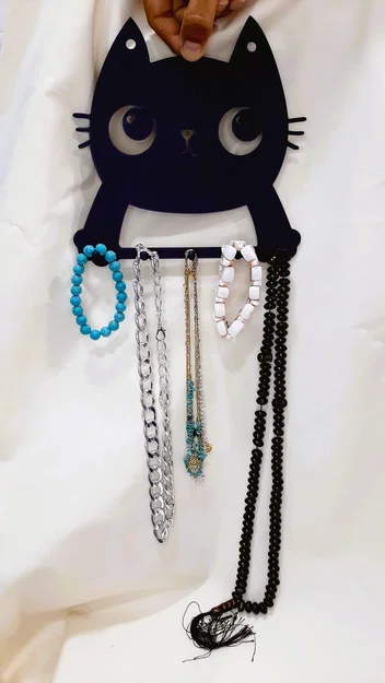 Giá treo trang sức hình mèo dễ thương (Necklace Holder Cat) - Image 1
