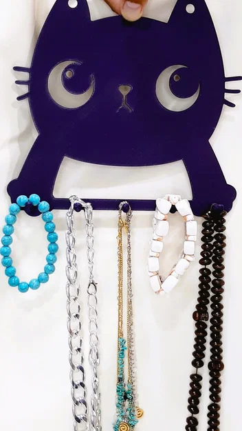 Giá treo trang sức hình mèo dễ thương (Necklace Holder Cat) - Image 2