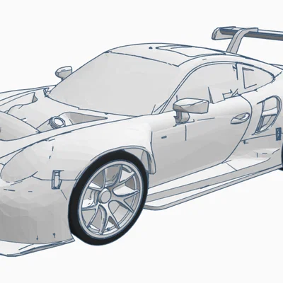 Porsche 911 (992) GT3 2024 LMS - Update Neue Version
