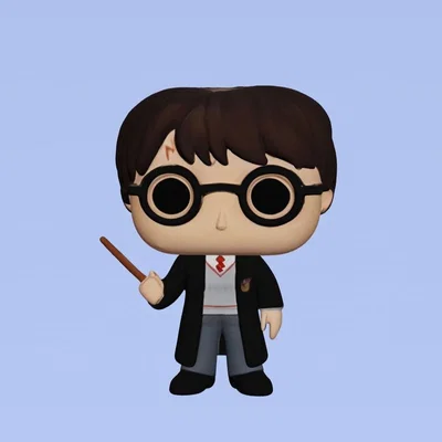 Mô hình Harry Potter phong cách Funko POP - File STL in 3D