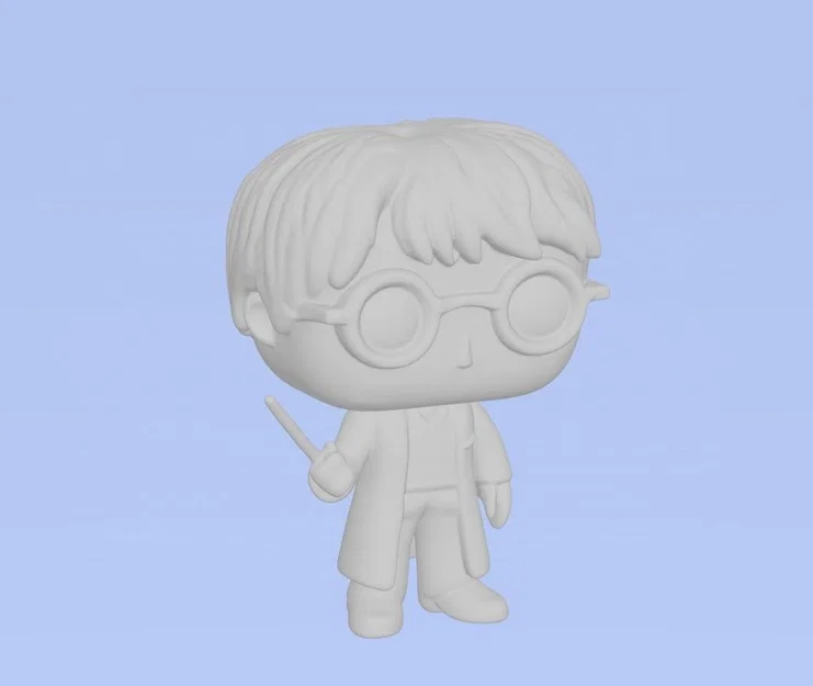 Mô hình Harry Potter phong cách Funko POP - File STL in 3D - Image 2