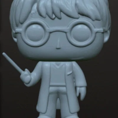 Mô hình Harry Potter phong cách Funko POP - File STL in 3D