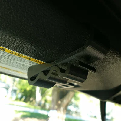 Giá gắn kính mát cho visor Jeep Wrangler JL 2018–2024