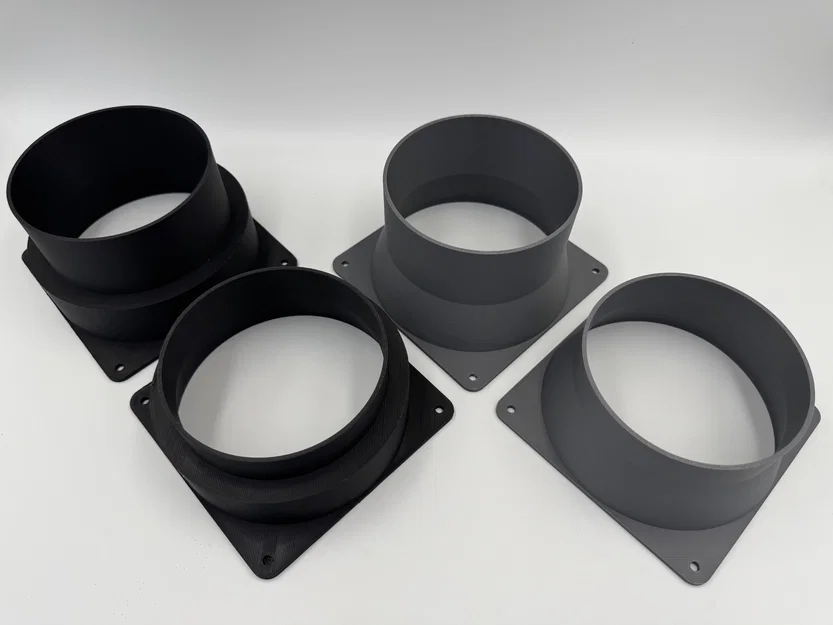 Adaptor quạt 120mm sang ống 100mm - Image 1