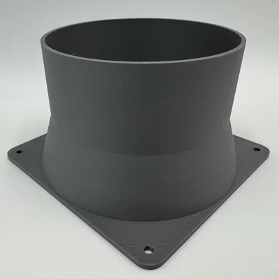 Adaptor quạt 120mm sang ống 100mm