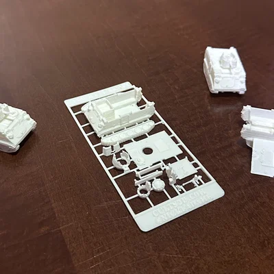 M113 A3 APC 1:100 Card Model – Mô hình Iraq War