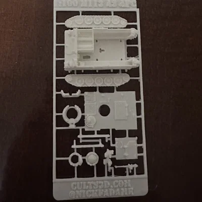 M113 A3 APC 1:100 Card Model – Mô hình Iraq War