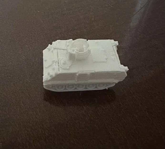 M113 A3 APC 1:100 Card Model – Mô hình Iraq War - Image 6