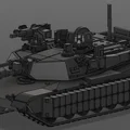 M1A2 Abrams SEP V4 TUSK I + II (tỉ lệ 1:50) - Thumbnail 1